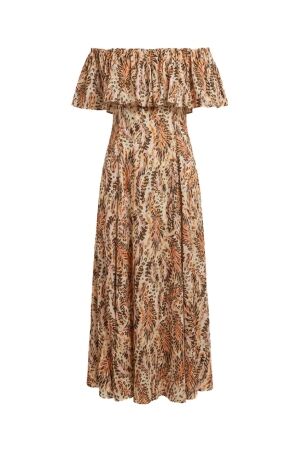 Studio Anneloes Studio Anneloes froukje feather dress 13867 Jurk 9997 multi color