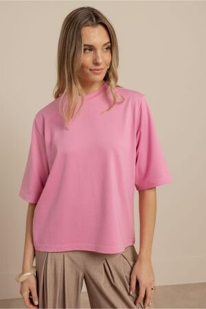 Studio Anneloes Studio Anneloes fiore t-shirt 13913 T-shirt Korte mouw 4400 pop pink
