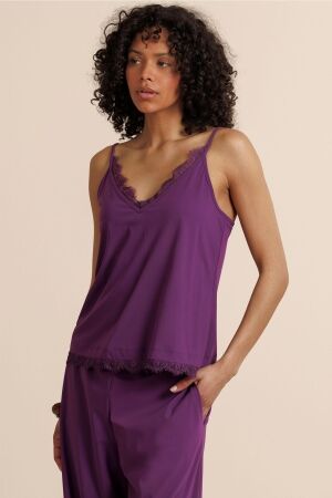 Studio Anneloes Studio Anneloes mitzie lace top 13955 Tops en Singlets 5800 plum