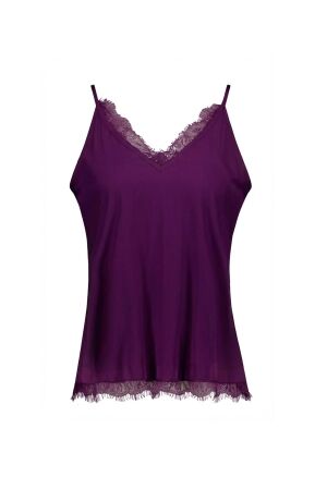 Studio Anneloes Studio Anneloes mitzie lace top 13955 Tops en Singlets 5800 plum