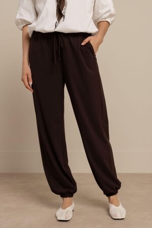 Studio Anneloes Studio Anneloes mariel balloon trousers 13968 Broek 8700 espresso