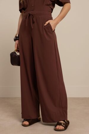 Studio Anneloes Studio Anneloes grace trousers 13931 Broek 8700 espresso