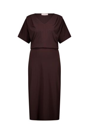 Studio Anneloes Studio Anneloes ivey dress 13932 Jurk 8700 espresso