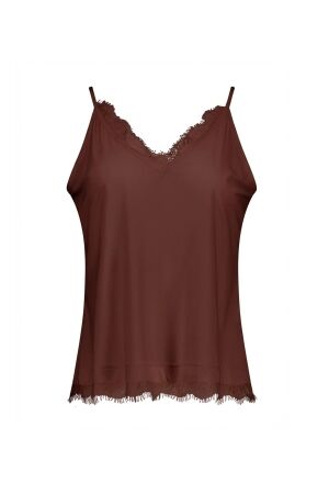 Studio Anneloes Studio Anneloes mitzie lace top 13955 Tops en Singlets 8600 chestnut