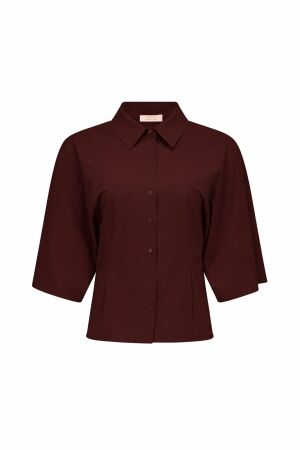 Studio Anneloes Studio Anneloes geesje butterfly blouse 13956 Blouse 8600 chestnut