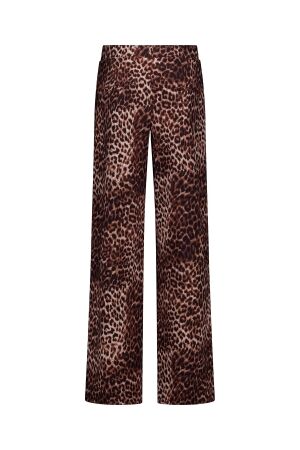 Studio Anneloes Studio Anneloes sari leopard trousers 13960 Broek 9997 multi color