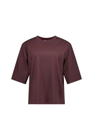 Studio Anneloes Studio Anneloes fiore t-shirt 13986 T-shirt Korte mouw 8600 chestnut