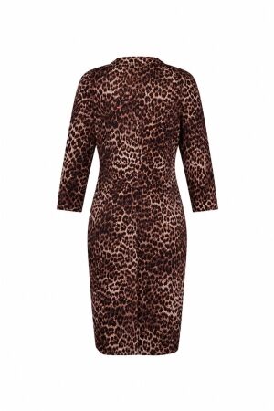 Studio Anneloes Studio Anneloes simplicty leopard dress 13996 Jurk 9997 multi color