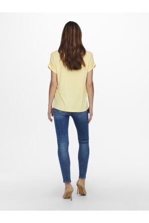 Only Only onlmoster s/s o-neck top noos jrs T-shirts pale banana