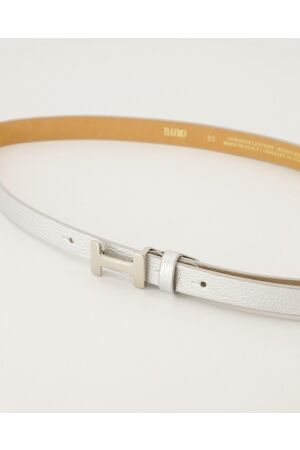 TEATRO FASHION TEATRO FASHION hera small classicgrain Riemen zilver