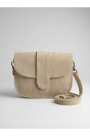 TEATRO FASHION TEATRO FASHION maan suede bag Tassen sand