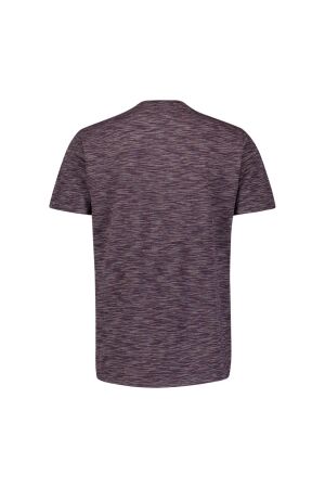 No- Excess No- Excess t-shirt crewneck spacedyed stripes 33350701 Print T-shirts 042 dark brown