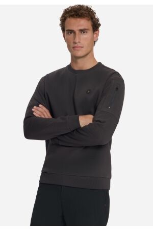 No- Excess No- Excess sweater crewneck brushed inside 33130857 Sweater 042 dark brown