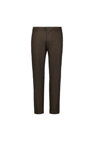 No- Excess No- Excess pants jersey melange 337110806sn Chino 042 dark brown