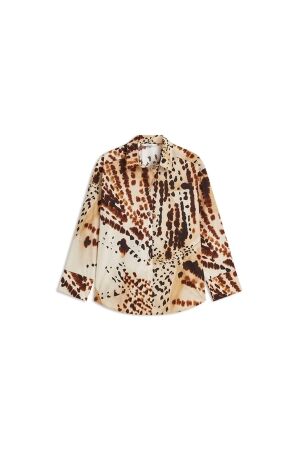 Summum Summum blouse minimal print 2s3529-12500 Blouse 120 multicolour