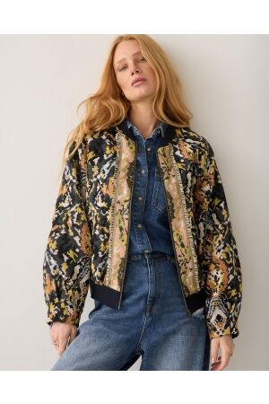 Summum Summum bomber jacquard 1s1334-12509 Jackets 120 multicolour