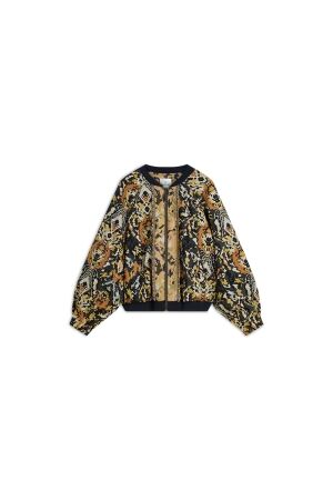 Summum Summum bomber jacquard 1s1334-12509 Jackets 120 multicolour