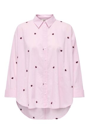 Only Only onlnew lina grace ls emb shirt noos wvn 15283743 Blouse roseate spoonbill