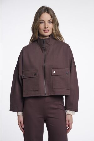 Rino & Pelle Rino & Pelle jacket with zipper closure rave.7002612 Jackets 11104 peated
