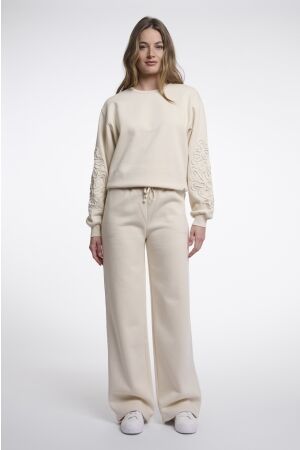Rino & Pelle Rino & Pelle regular length wide leg pants likaregular.7002612 Broek 110 off white