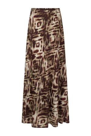 Tramontana Tramontana skirt fading diamonds  c14-21-201 009992-printbrowns