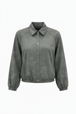 Tramontana Tramontana jacquard jacket  o07-21-801 Jackets 007001-greymelange