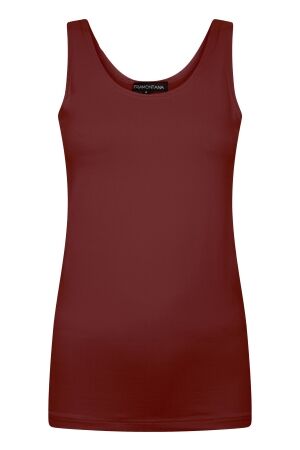 Tramontana Tramontana pia style top  q01-21-402 Tops en Singlets 004580-pomegranate