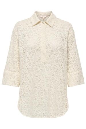 Only Only onlrao 3/4 lace shirt wvn cs Longsleeves birch
