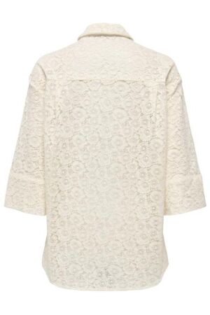 Only Only onlrao 3/4 lace shirt wvn cs Longsleeves birch