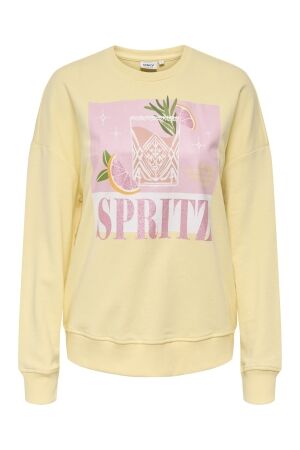 Only Only onlkita l/s sweat box ub cs swt Sweater sunlight