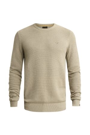 PME Legend PME Legend cotton modal pkw2608324 Trui 6412 stone green