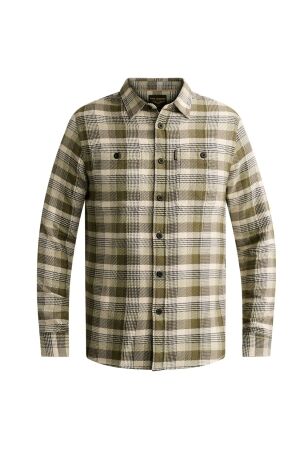 PME Legend PME Legend cooper bold twill check dd-b psi2608216 Overhemd 6380 loden green