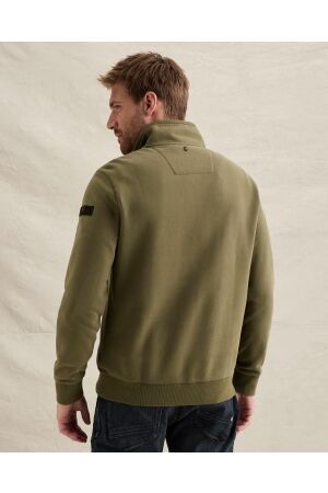 PME Legend PME Legend peached fleece half zip gd psw2608420 Sweater 6447 kalamata