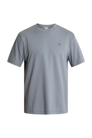 Cast Iron Cast Iron regular fit interlock ctss2608588 Print T-shirts 5146 blue mirage