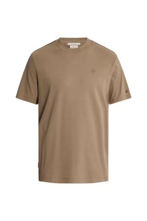 Cast Iron Cast Iron regular fit interlock ctss2609560 Print T-shirts 8026 walnut