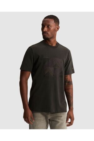 Cast Iron Cast Iron regular fit peached jersey ctss2609563 Print T-shirts 9167 clever crows