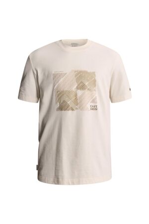 Cast Iron Cast Iron regular fit peached jersey ctss2609563 Print T-shirts 7555 white down