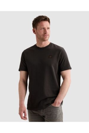 PME Legend PME Legend light slub terry ptss2609565 Print T-shirts 9140 obsidian