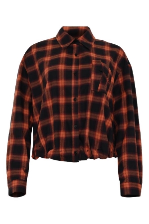 Maicazz Maicazz vondon - blouse fa26.20.506 Blouse check red clay Check red clay Maicazz Maicazz vondon - blouse fa26.20.506 Blouse check red clay Check red clay
