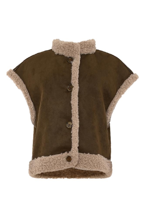 Maicazz VENTURA- Gilet FA26.65.520 Moss