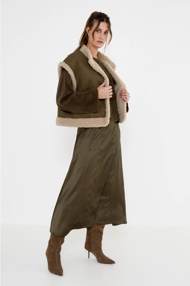 Maicazz VENTURA- Gilet FA26.65.520 Moss