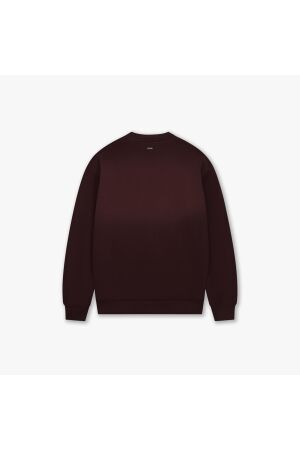 Croyez Homme Croyez Homme studio faded sweater cra50026023 Sweater 45009 raisin red