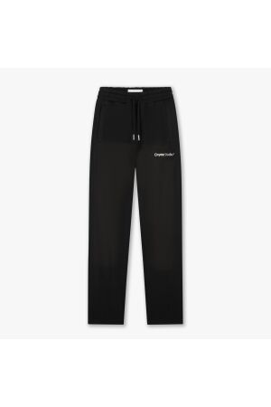 Croyez Homme Croyez Homme studio faded straight leg sweatpants cra50026029 Trainingsbroeken 49001 black