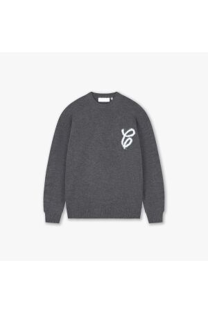 Croyez Homme Croyez Homme fluffy essence knit sweater crb50026007 Sweater 41007 antra