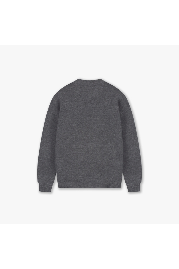 Croyez Homme Fluffy Essence Knit Sweater CRB50026007 41007 antra