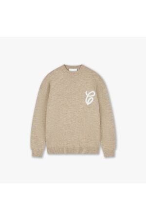 Croyez Homme Croyez Homme fluffy essence knit sweater crb50026007 Sweater 40003 cream