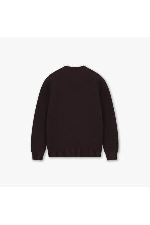Croyez Homme Croyez Homme fluffy essence knit sweater crb50026007 Sweater 45009 raisin red