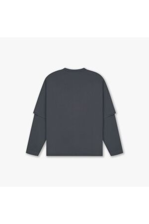 Croyez Homme Croyez Homme showroom double sleeve t-shirt crb50026011 Print T-shirts 41007 antra