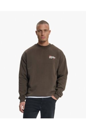 Croyez Homme Croyez Homme silhouette 2.0 sweater crb50026037 Sweater 50001 brown