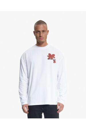 Croyez Homme Croyez Homme botanique longsleeve t-shirt crb50026043 Longsleeves 40001 white
